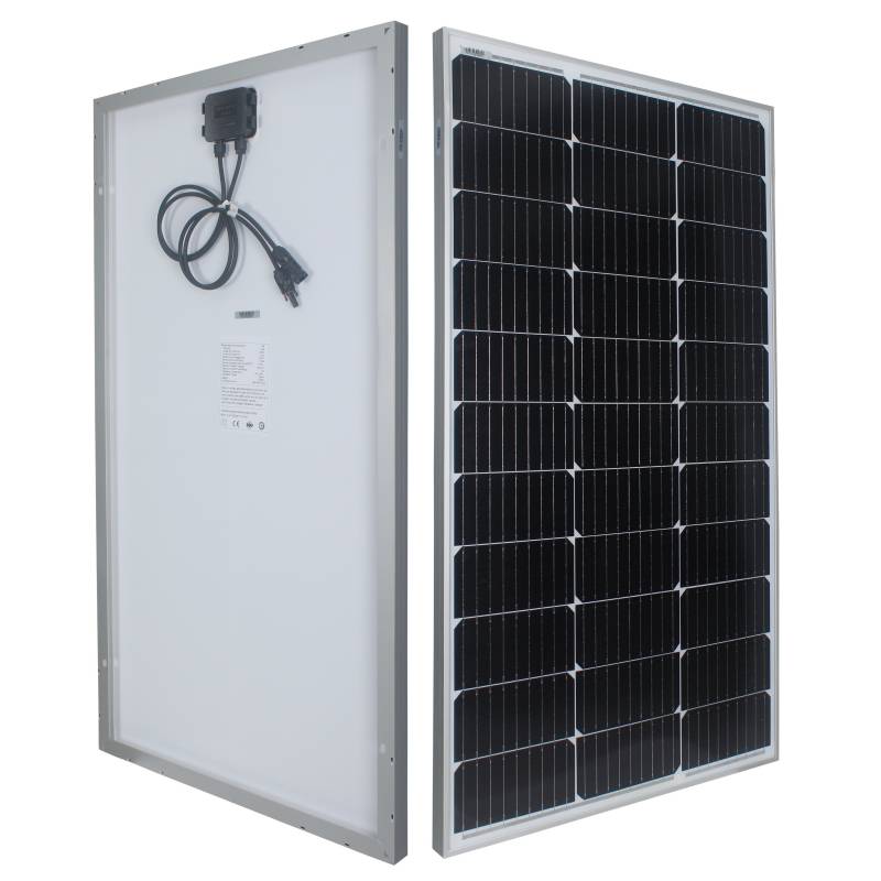 100 Watt 12 Volt Solar Panel Monocrystalline Solar Panel Efficiency Module RV Marine Boat Caravan Off Grid